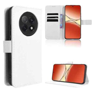 For OPPO F29 Pro 5G Diamond Texture Leather Phone Case(White)