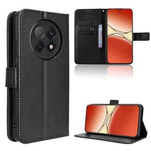 For OPPO F29 Pro 5G Diamond Texture Leather Phone Case(Black)