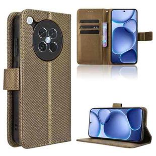For OPPO Find X8s 5G Diamond Texture Leather Phone Case(Brown)