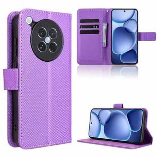 For OPPO Find X8s 5G Diamond Texture Leather Phone Case(Purple)