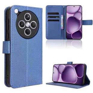For OPPO Find X8s+ 5G Diamond Texture Leather Phone Case(Blue)