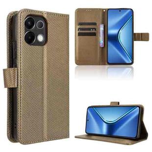 For OPPO K13 5G Diamond Texture Leather Phone Case(Brown)