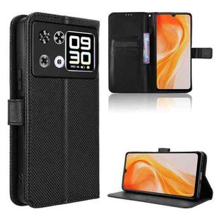 For Cubot P90 Diamond Texture Leather Phone Case(Black)