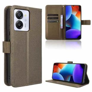 For Blackview Color 8 / Oscal Modern 8 Diamond Texture Leather Phone Case(Brown)