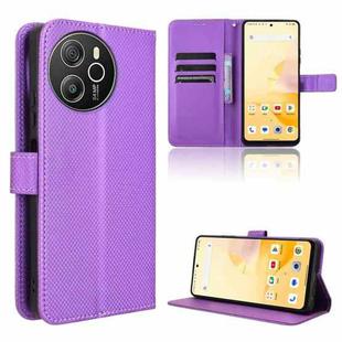 For Blackview Shark 8 / Oscal Tiger 12 Diamond Texture Leather Phone Case(Purple)