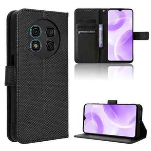 For Ulefone Note 15 Diamond Texture Leather Phone Case(Black)