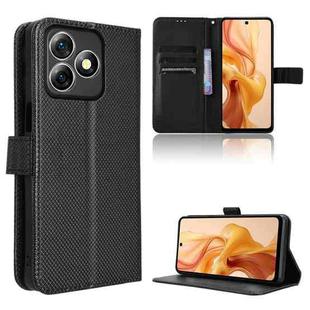 For Ulefone Note 18 Ultra Diamond Texture Leather Phone Case(Black)