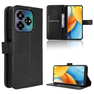 For ZTE Axon 60 Lite / Blade V60 Vita Diamond Texture Leather Phone Case(Black)