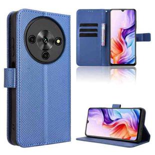 For ZTE Blade A76 5G Diamond Texture Leather Phone Case(Blue)
