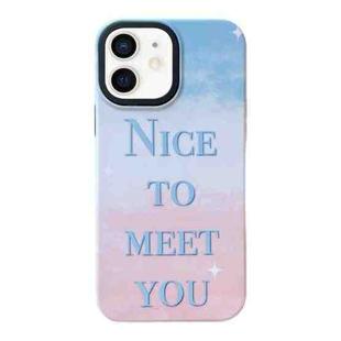 For iPhone 11 2 in 1 PC + TPU Shockproof Phone Case(Contrast Blue)