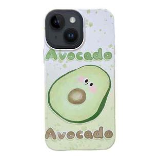 For iPhone 13 2 in 1 PC + TPU Shockproof Phone Case(Avocado)
