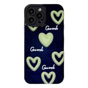 For iPhone 13 Pro 2 in 1 PC + TPU Shockproof Phone Case(Heart)