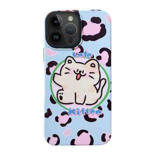 For iPhone 13 Pro Max 2 in 1 PC + TPU Shockproof Phone Case(Kitty)