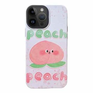 For iPhone 13 Pro Max 2 in 1 PC + TPU Shockproof Phone Case(Peach)