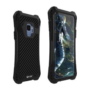 For Samsung Galaxy S9 R-JUST AMIRA Shockproof Dustproof Waterproof Metal Protective Case(Black)