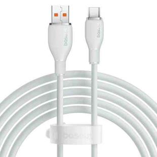 Baseus Pudding Series 100W USB to Type-C Fast Charging Data Cable, Length:2m(White)