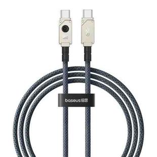 Baseus Unbreakable Series 100W Type-C to Type-C Fast Charging Data Cable, Length:1m(White)