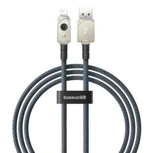Baseus Unbreakable Series 2.4A USB to 8 Pin Fast Charging Data Cable, Length:1m(White)