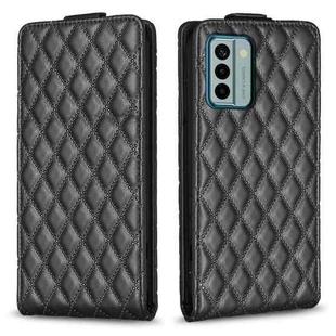 For Nokia G22 Diamond Lattice Vertical Flip Leather Phone Case(Black)