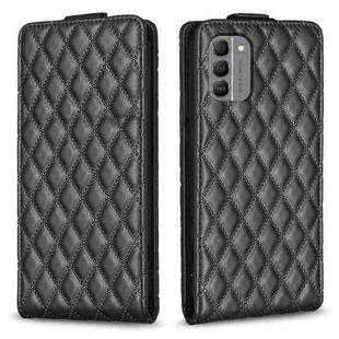 For Nokia G310 Diamond Lattice Vertical Flip Leather Phone Case(Black)
