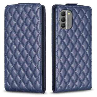 For Nokia G310 Diamond Lattice Vertical Flip Leather Phone Case(Blue)