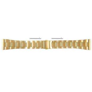 For Huawei Watch 4 22mm Three-bead Stainless Steel Watch Band(Gold)