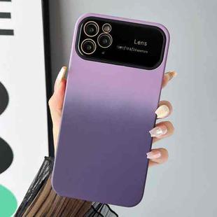 For iPhone 11 Pro Max Gradient PC + TPU Shockproof Phone Case(Dark Purple)