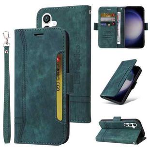 For Samsung Galaxy S23 FE 5G BETOPNICE Dual-side Buckle Leather Phone Case(Green)
