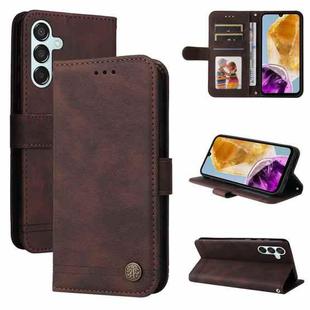 For Samsung Galaxy M15 5G / F15 5G Skin Feel Life Tree Metal Button Leather Phone Case(Brown)