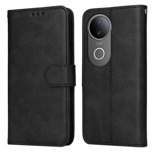 For vivo S20 Classic Calf Texture Flip Leather Phone Case(Black)