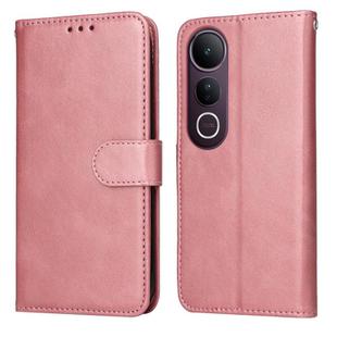 For vivo V50 Lite 4G / 5G Classic Calf Texture Flip Leather Phone Case(Rose Gold)