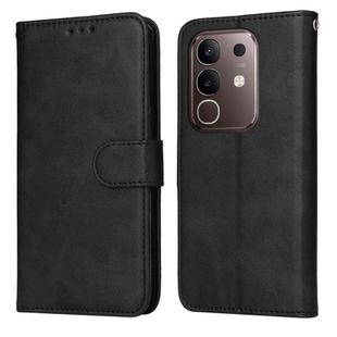 For vivo Y29 4G Classic Calf Texture Flip Leather Phone Case(Black)