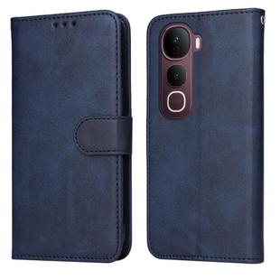 For vivo Y400 Pro 5G / V40e / iQOO Z9s Classic Calf Texture Flip Leather Phone Case(Blue)