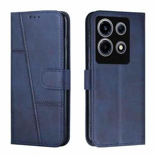 For Infinix Note 30 VIP Stitching Calf Texture Buckle Leather Phone Case(Blue)
