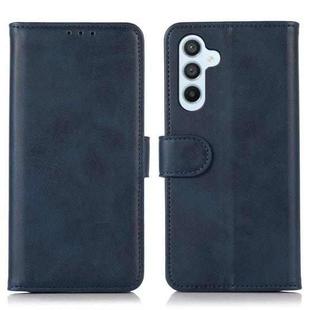 For Samsung Galaxy A15 Cow Texture Leather Phone Case(Blue)