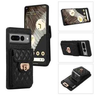 For Google Pixel 7 Pro Card Slot Leather Phone Case(Black)