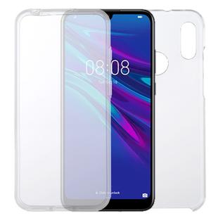 For Huawei Y6 2019 PC+TPU Ultra-Thin Double-Sided All-Inclusive Transparent Case