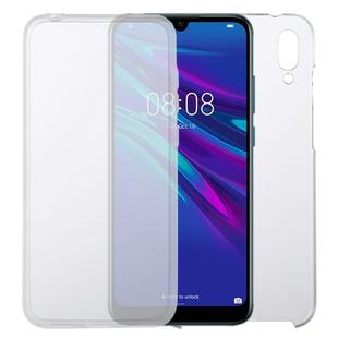 For Huawei Y7 2019 PC+TPU Ultra-Thin Double-Sided All-Inclusive Transparent Case