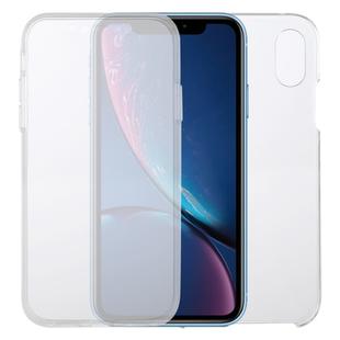 For iPhone XR PC+TPU Ultra-Thin Double-Sided All-Inclusive Transparent Case