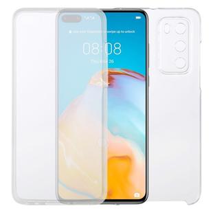 For Huawei P40 PC+TPU Ultra-Thin Double-Sided All-Inclusive Transparent Case