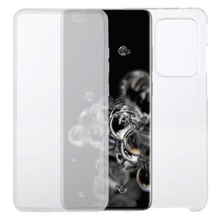 For Samsung Galaxy S20 Ultra PC+TPU Ultra-Thin Double-Sided All-Inclusive Transparent Case