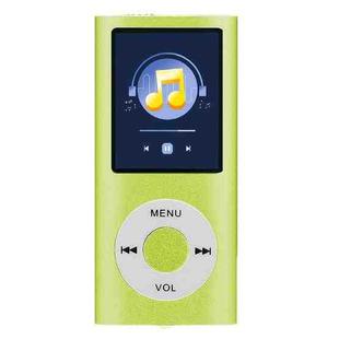 1.8 inch TFT Screen Metal MP4 Player With Earphone+Cable(Green)