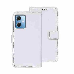 For Xiaomi Redmi Note 12 4G Global idewei Crazy Horse Texture Leather Phone Case(White)