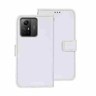 For Xiaomi Redmi Note 12S idewei Crazy Horse Texture Leather Phone Case(White)