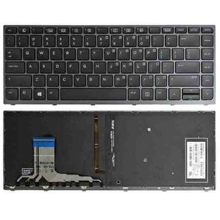 For HP Zbook Studio G3 Grey Frame US Version Laptop Backlight Keyboard