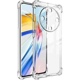 For Honor X9b 5G imak Shockproof Airbag TPU Phone Case(Transparent)