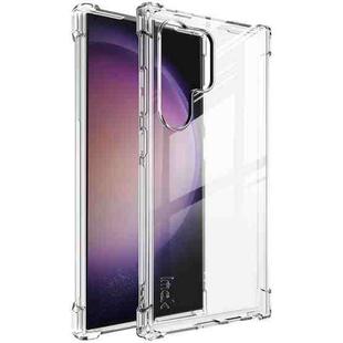 For Samsung Galaxy S24 Ultra 5G imak Shockproof Airbag TPU Phone Case(Transparent)