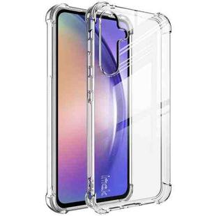 For Samsung Galaxy A55 5G imak Shockproof Airbag TPU Phone Case(Transparent)