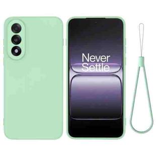 For OnePlus Nord 5 / Ace 5 Ultra Pure Color Liquid Silicone Shockproof Phone Case(Green)