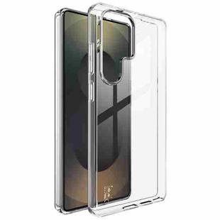 For Samsung Galaxy S25 Ultra 5G imak UX-10 Series Transparent Shockproof TPU Phone Case(Transparent)